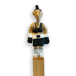 Holzskulptur "Stella"