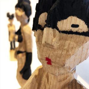 Holzskulpturen "Fetisch"