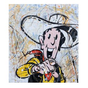 Comic Gemaelde Moderne Kunst