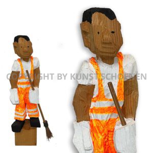 mit der Kettensaege Bildhauer NRW München Galerie Kunstgalerie Programm Aachen Schoenen Kunsthandlung