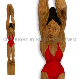 mit der Kettensaege Bildhauer NRW München Galerie Kunstgalerie Programm Aachen Schoenen Kunsthandlung