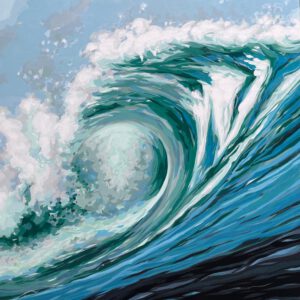 Gemälde "Welle"