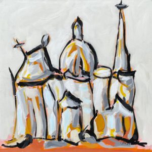 Gemälde "Dom zu Aachen"