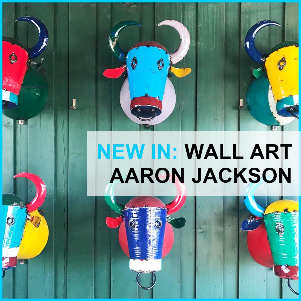 Australien Gartenkunst Bruce der Bull Pelikan Kuh Hund Fisch Katze aus Metall