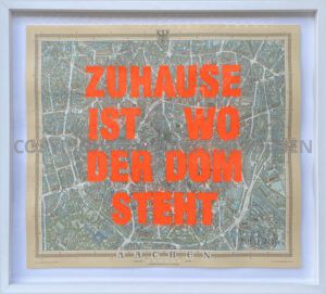 Kunst Art Bild Grafik Design Gerahmt mit Rahmen eingerahmt Limitiert Aachen Dom Marcel Schonen Kuenstler Kunsthandlung Kunst Schoenen Aachen Wilhelmstrasse Modern